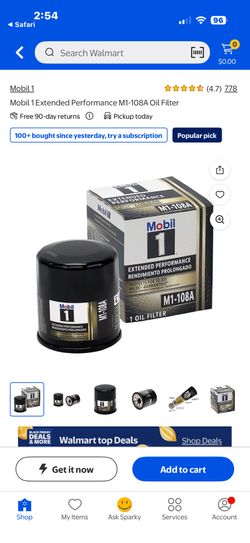 Mobil 1 Oil Filter New