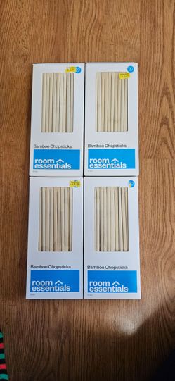 NEW IN BOX Bamboo Chopsticks 50 Counts. $4 each box.