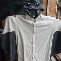 Adult Flying Squirrel Hood, Ears, Tail Bodysuit by Newcosplay