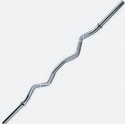NEW STANDARD EZ CURL BAR 1" CURLING BARBELL