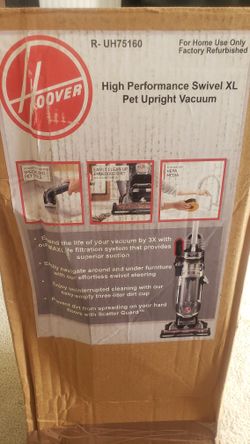 Hoover high performance swivel xl pet upright vacuum