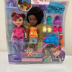 New Karmas dolls only $19 each, kid girl toy / Muñecas nuevas $19 por paquete juguete