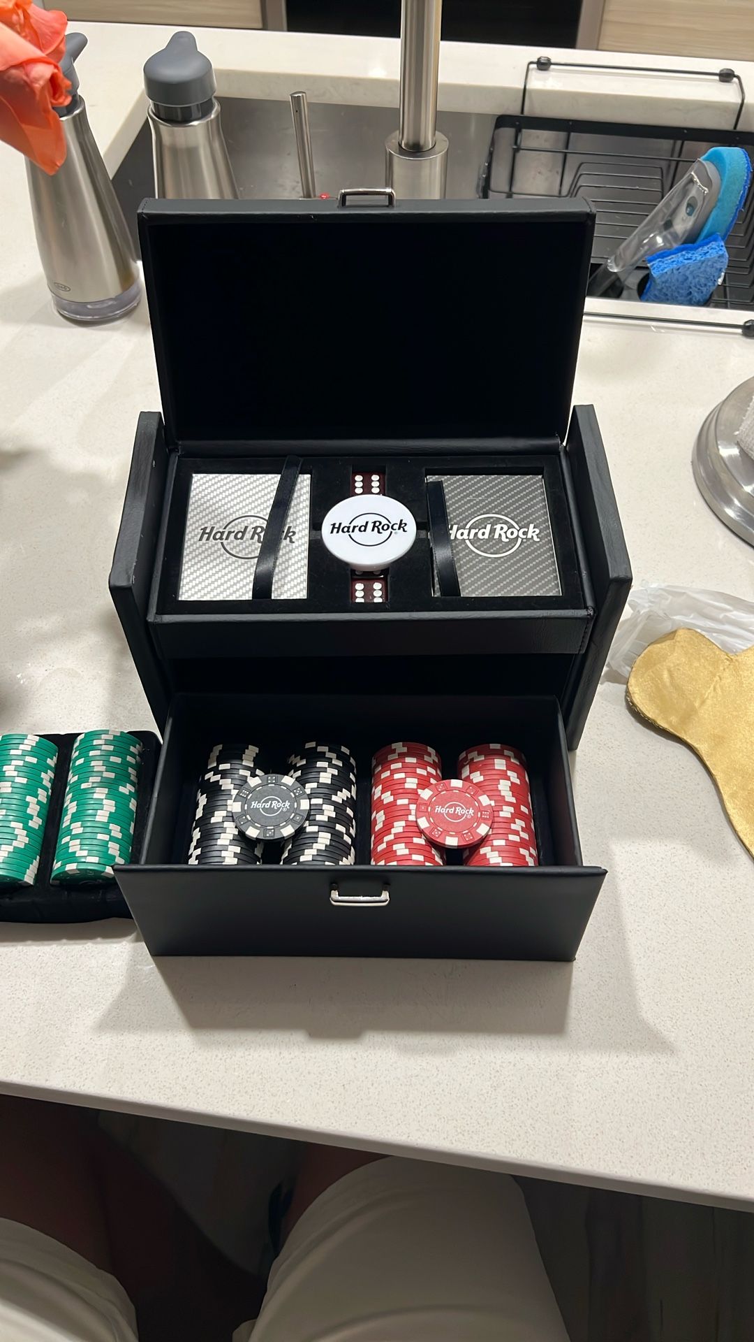 Hard Rock Poker Set – New, Unused, Complete