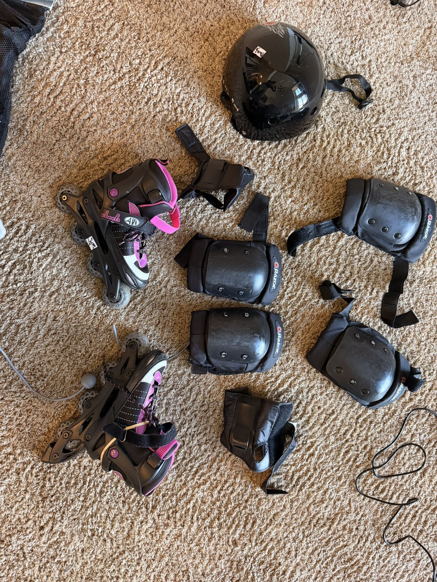 Rollerblading Set And Jump Rope