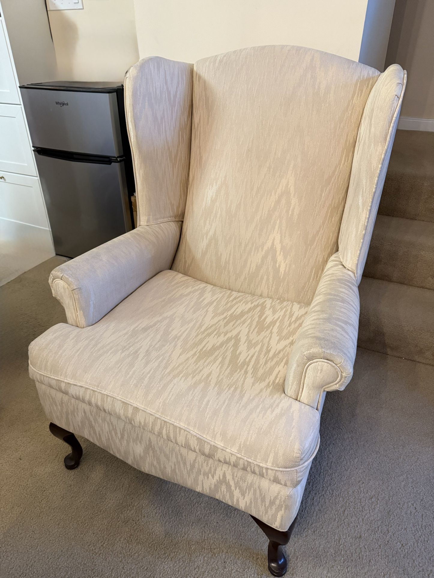 Wingback Armchairs - $50 Each (2 Available)