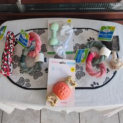 dog toys $5 each
