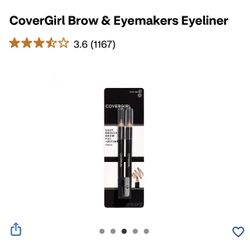 Covergirl And Maybelline Brown & Eyemakers Eyeliner 