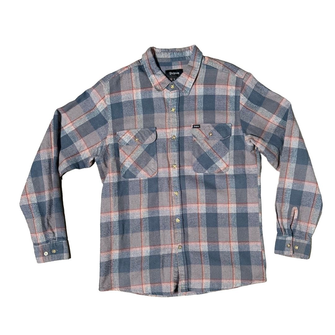 Brixton Men's Long Sleeve Flannel Shirt