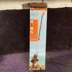 🧰🛠BLACK+DECKER 10” 8 AMP Corded Electric Chainsaw w/Pole Attachment-$75!🧰🛠