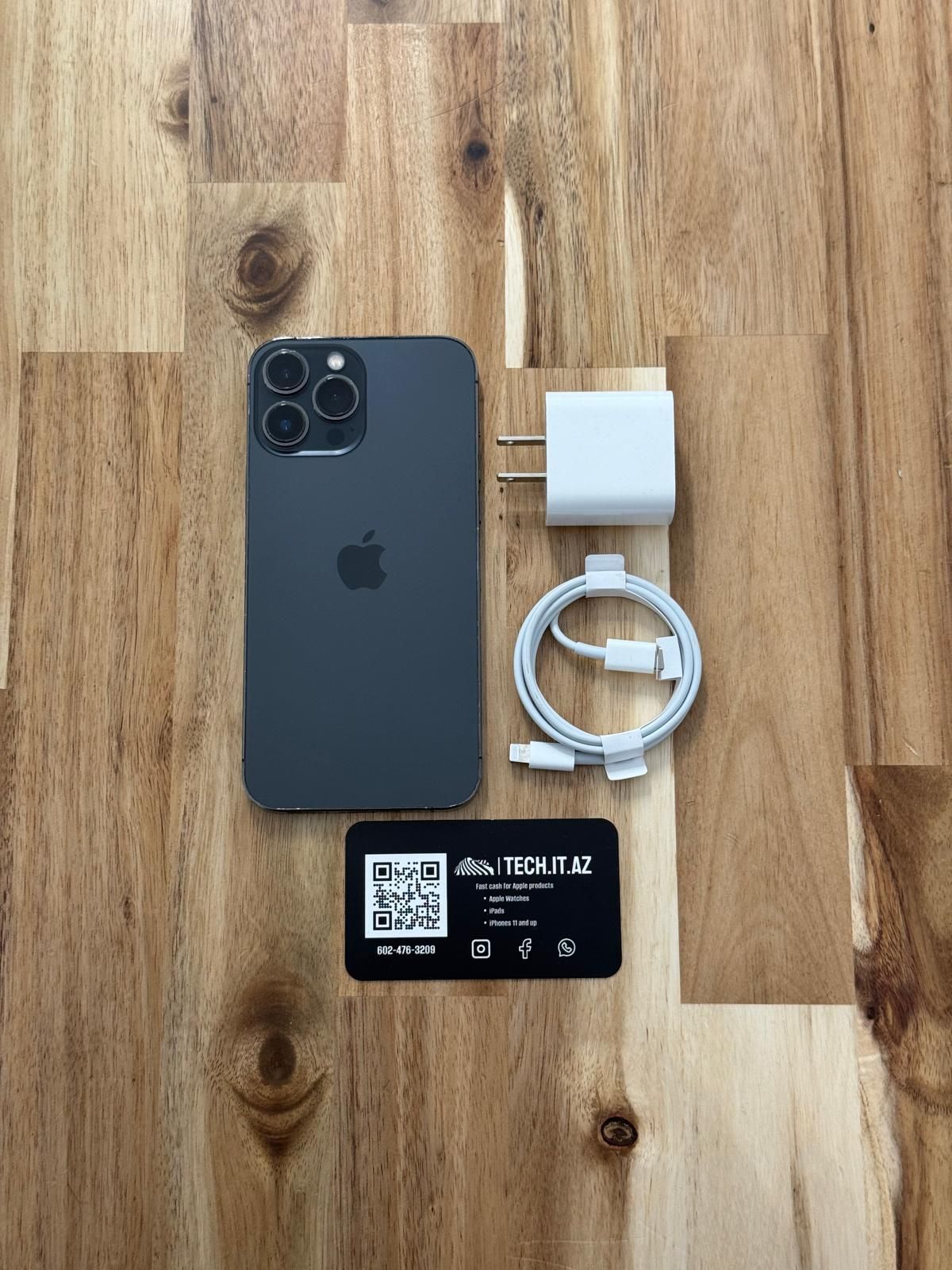 📱 iPhone 13 Pro Max | 128GB | Graphite | Unlocked (Any Carrier)