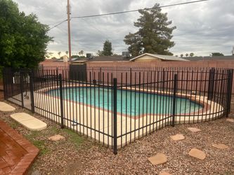 Pool fence