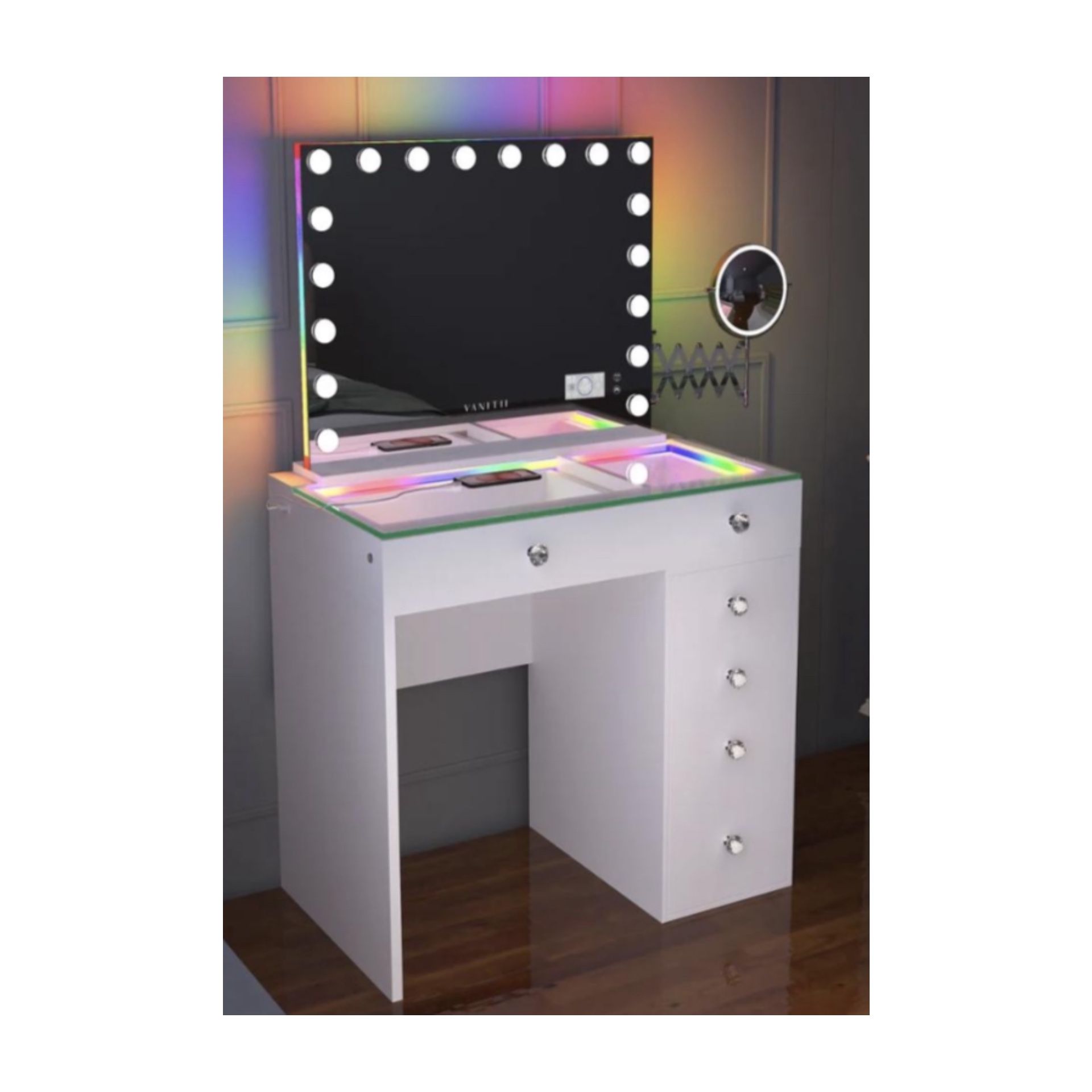 Vanity W/bluetooth Mirror
