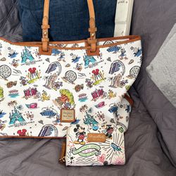 Dooney  And Burke Disney Matching Purse And