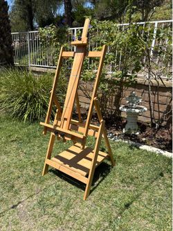 Wooden A-Frame Studio Easel
