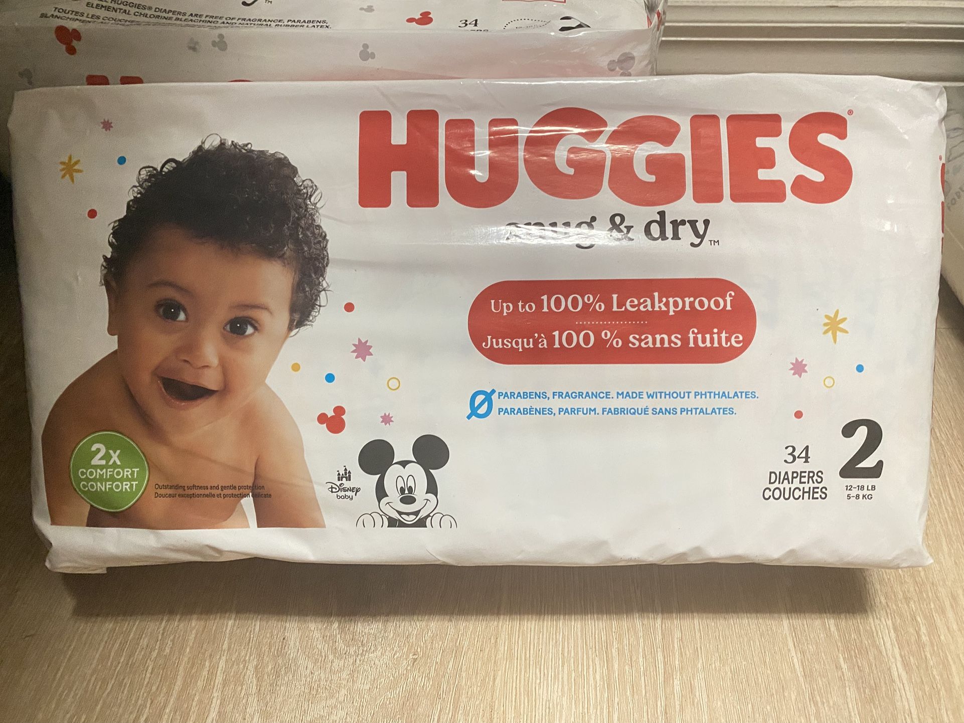 Size 2 Huggies Diapers