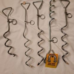 DOG TIE OUT STAKES