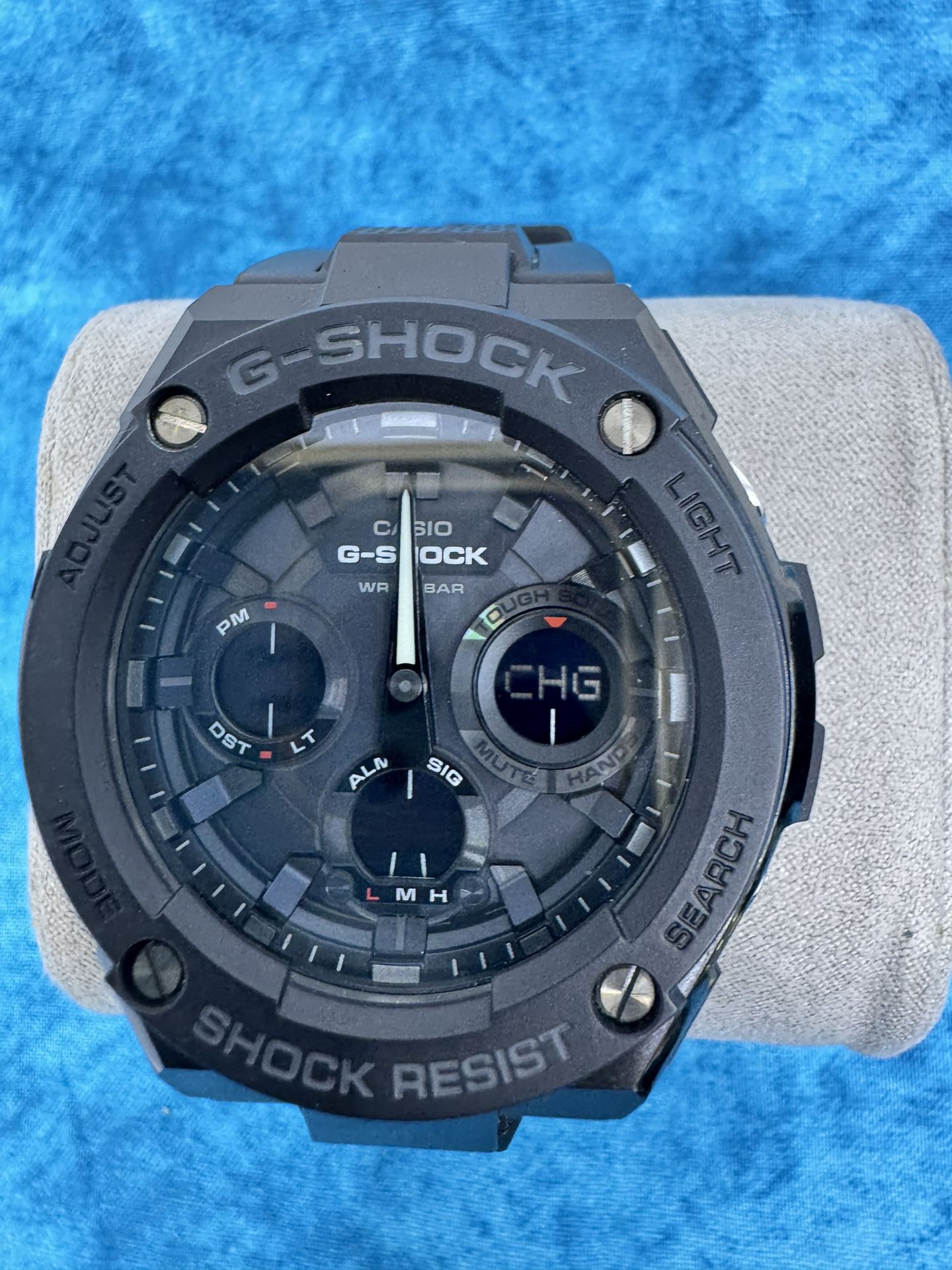 Casio Men's G Shock Black Dial Watch GSTS100G 1B