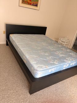IKEA queen bed - MALM