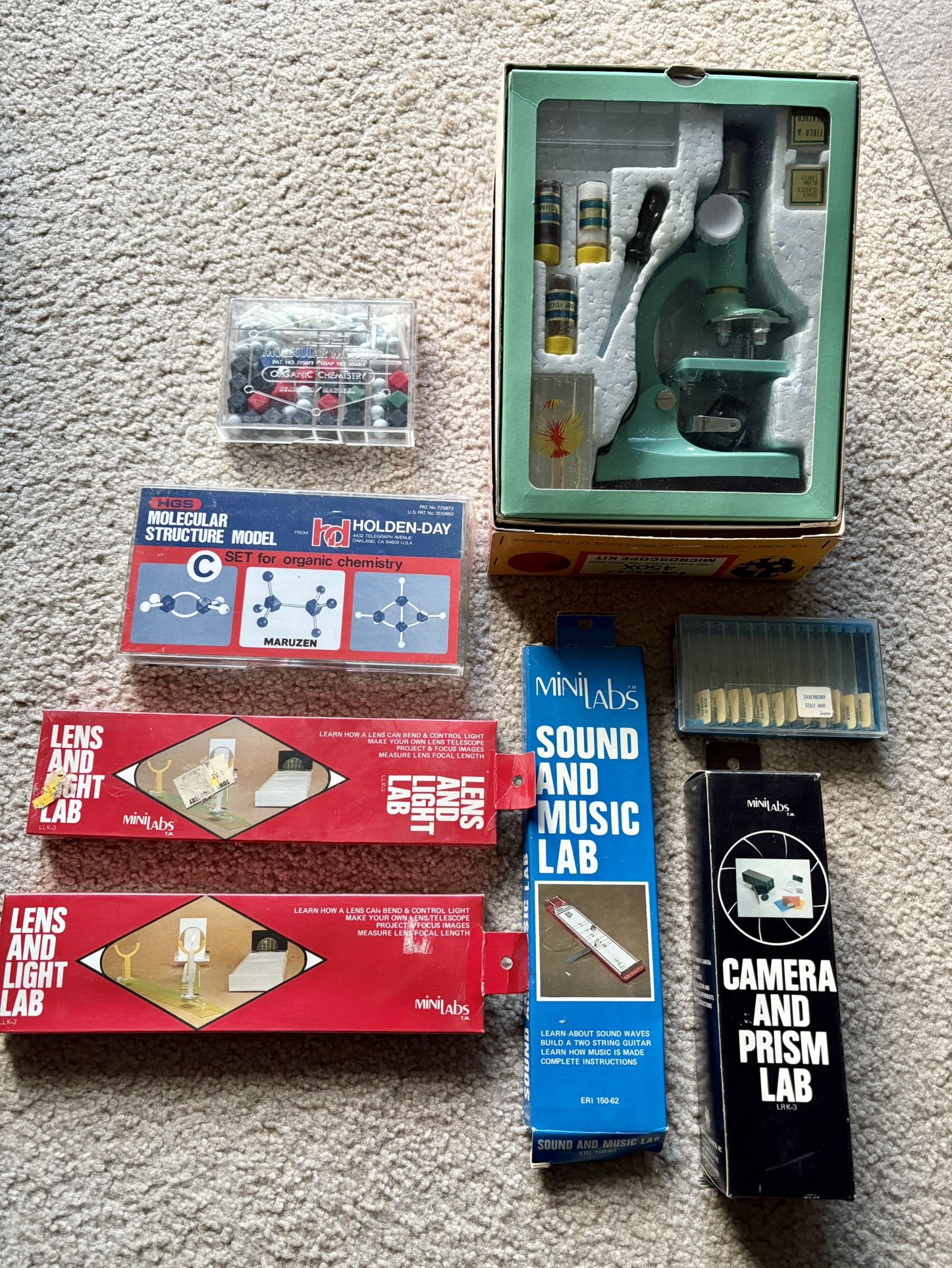Science Chemistry Biology Microscope Kits