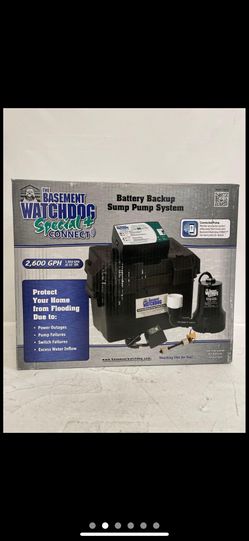 Submergable  Sump Pump With Battery Backup