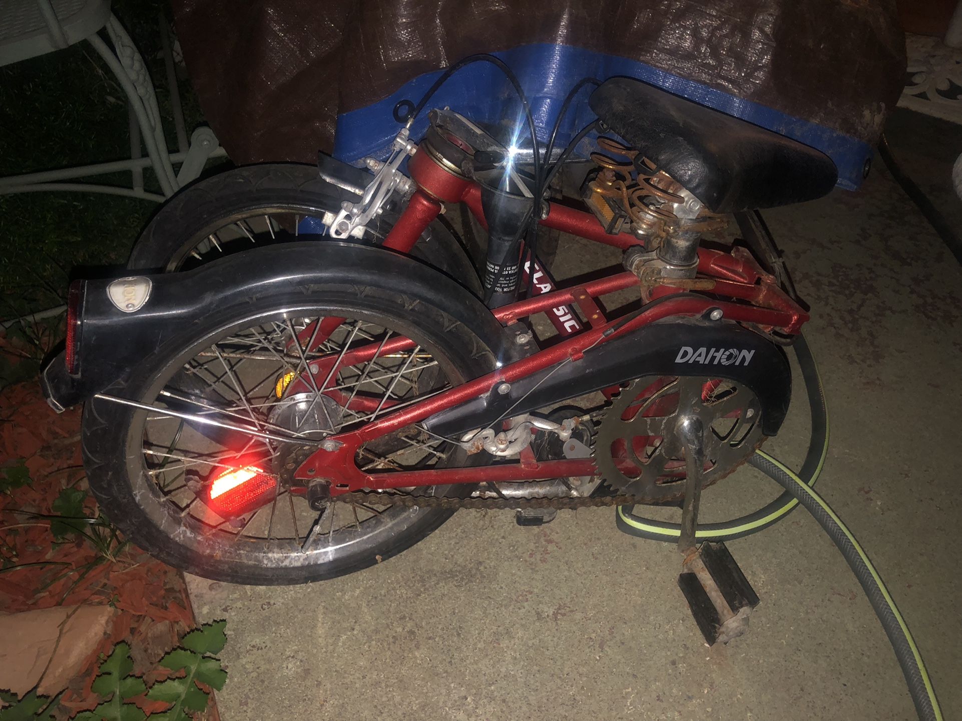 Vintage Fold Up Bike