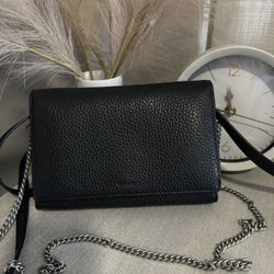 All saints Leather Clutch Bag