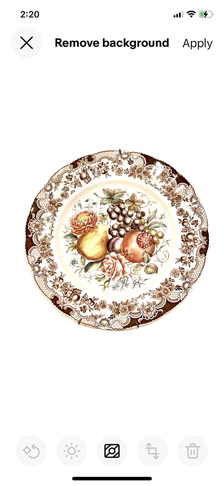 Johnson Brothers Windsorware Plate