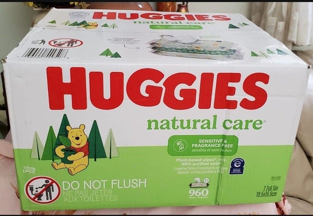 Huggies Baby Wipes $28 Each Box
