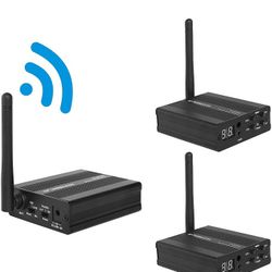 TP-WIRELESS 2.4GHz Digital Wireless HDCD Audio Adapter Music Sound Transmitter and Receiver(1 Transmitter and 2 Receivers)

  Ig