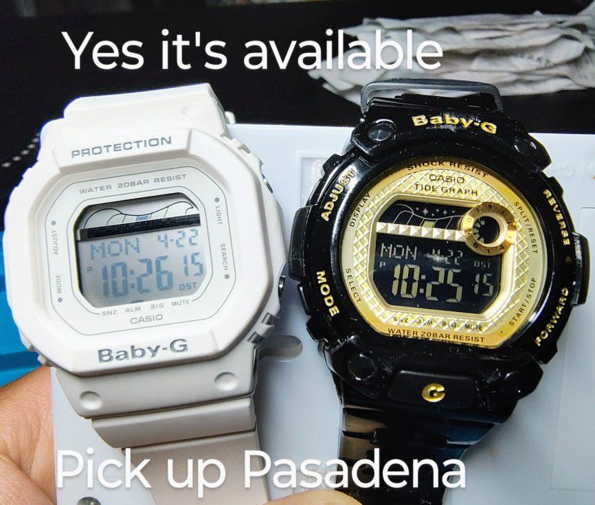 2 Casio Baby -G Watches