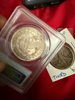 Morgan and Walking Liberty