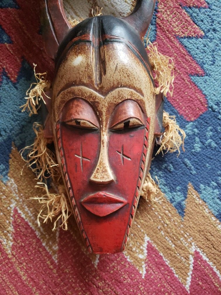 African Guro Mask Cote D'ivoire
