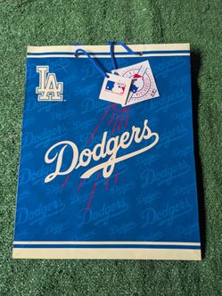 LA Dodgers MLB Gift Bag 12x15