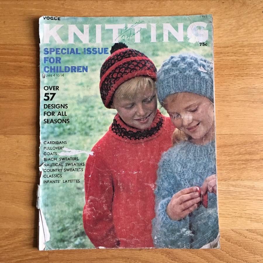 Vogue Knitting Special Issue For Children