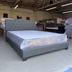 Queen Bed And Mattress 