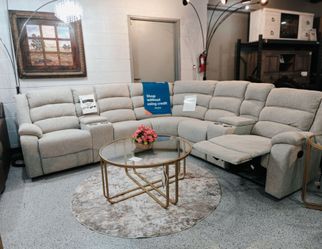 Reclining sectional