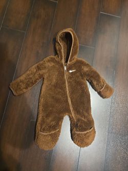 Boys Nike Winter Onesie - 3 months
