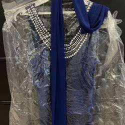 Blue Dress With Tags