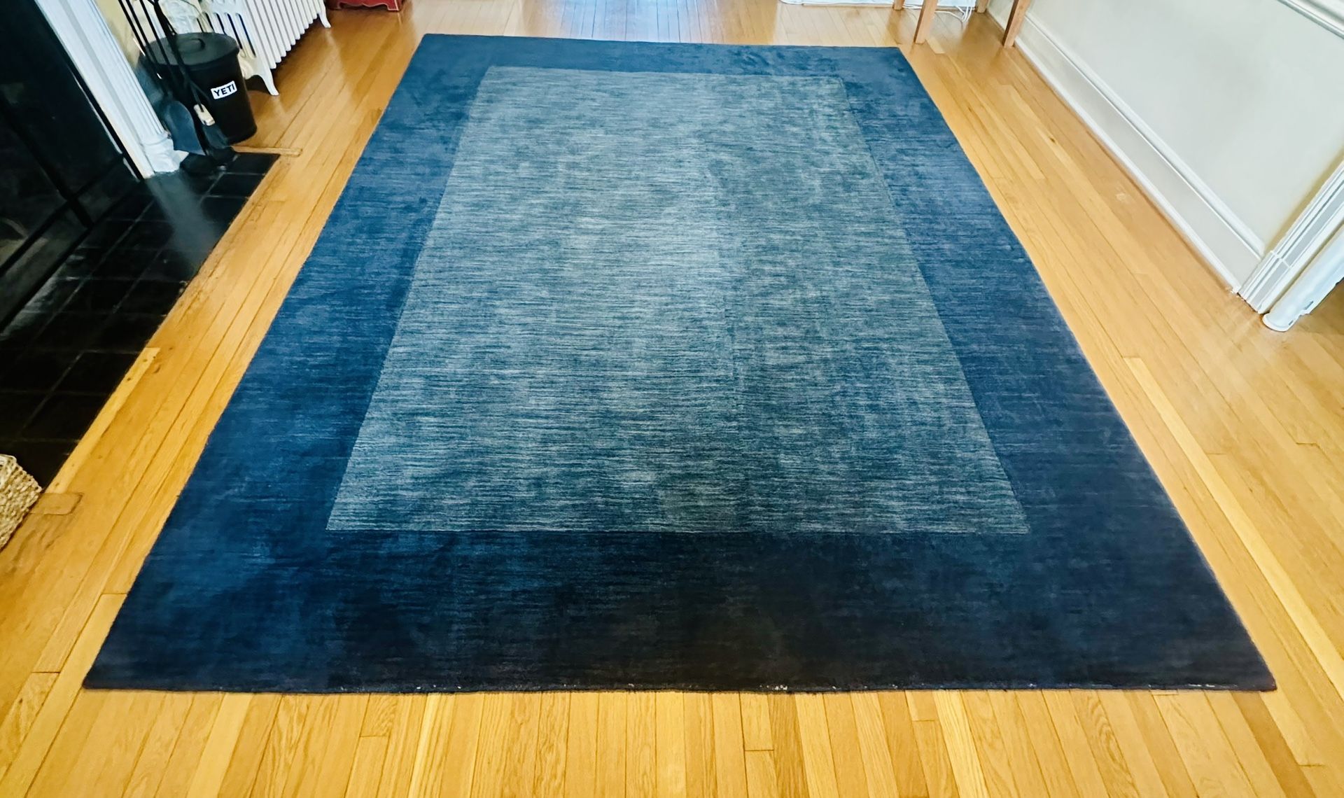 2 X Elegant Blue 8x10’ Area Rug – Soft, Stylish & Clean