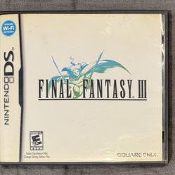Final Fantasy III Nintendo DS