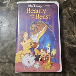 Disney's Beauty And The Beast Vhs