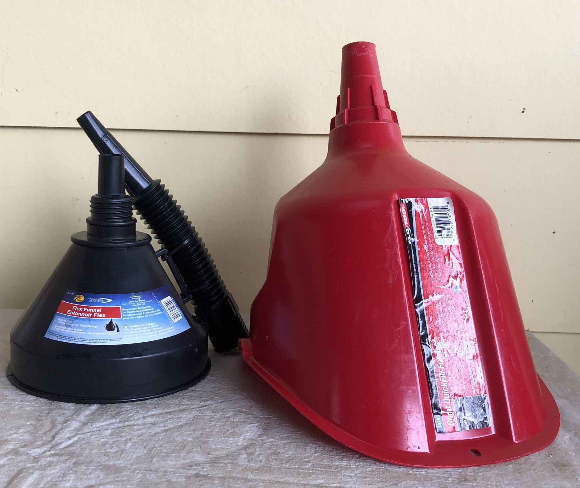 2 Big Marine Funnels with Filters