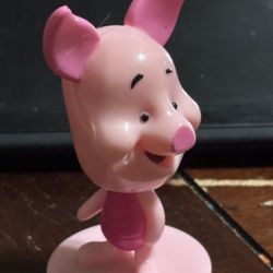 Kellogg's Disney Winnie the Pooh Piglet Plastic Bobblehead 3" Toy