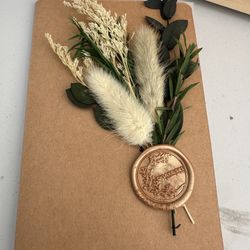 Mini Dried Flower Bouquet with Wax Seal – Bulk