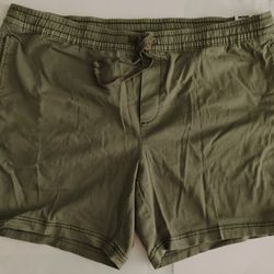 New Men’s XXL 44-46 Jogger Shorts Green