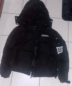 DEADFACES (PUFFER HOODIE)