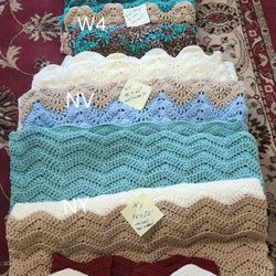 Crocheted Blankets, Handmade