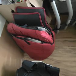 Driver And Passenger Red Seat Covers