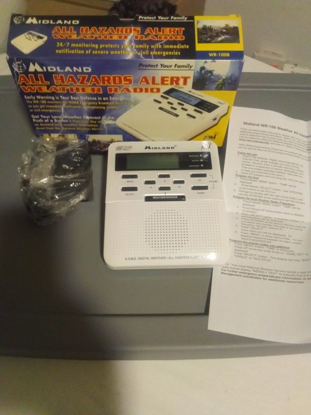 Midland WR-100B Weather Radio