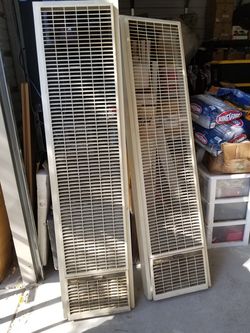 Wall furnace wall heater double side